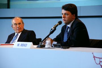 Renzi e Merloni al Meeting di Rimini