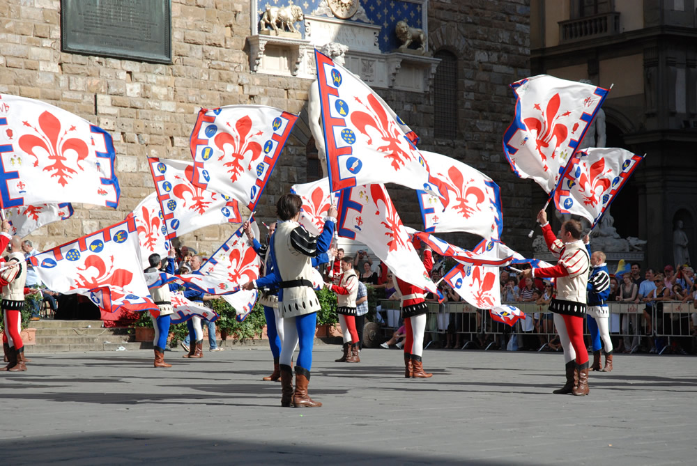 I Bandierai degli Uffizi di Firenze