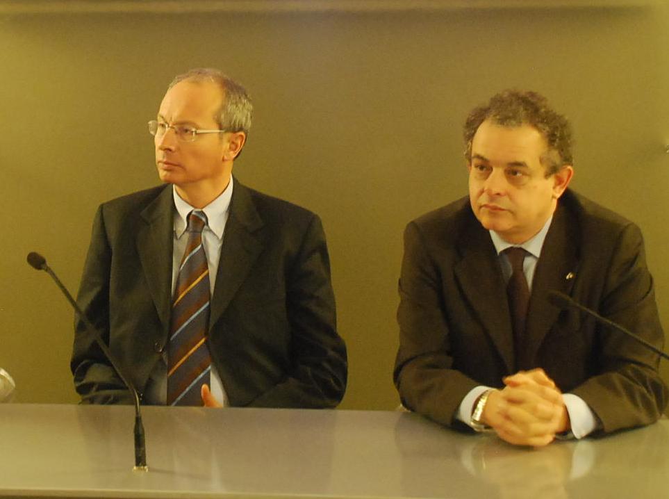 Da sinistra: Andrea Pieroni ed Andrea Barducci