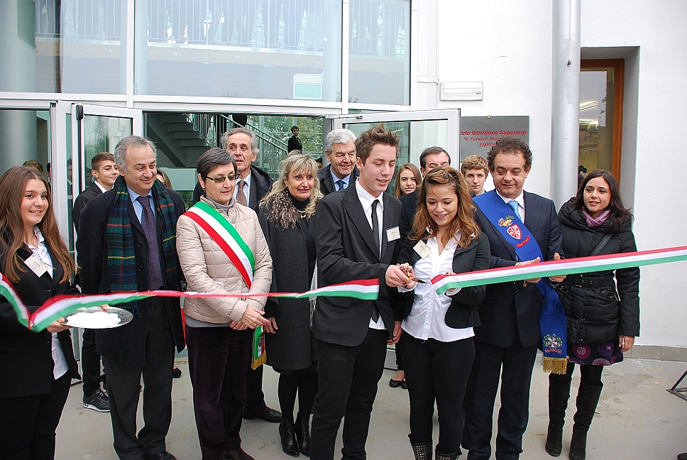 Inaugurazione scuola costruita con i principi della bioarchitettura ad Empoli