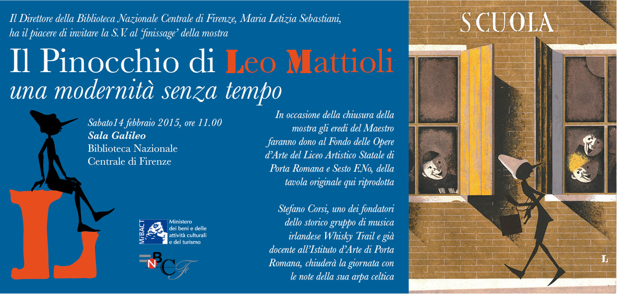 Finissage Il Pinocchio di Leo Mattioli