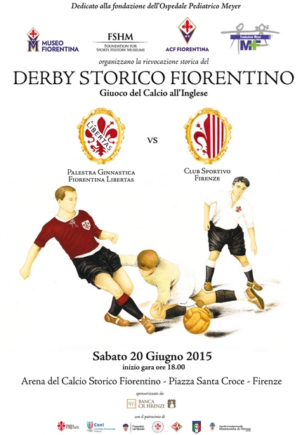Manifesto del Derby storico fiorentino 2015