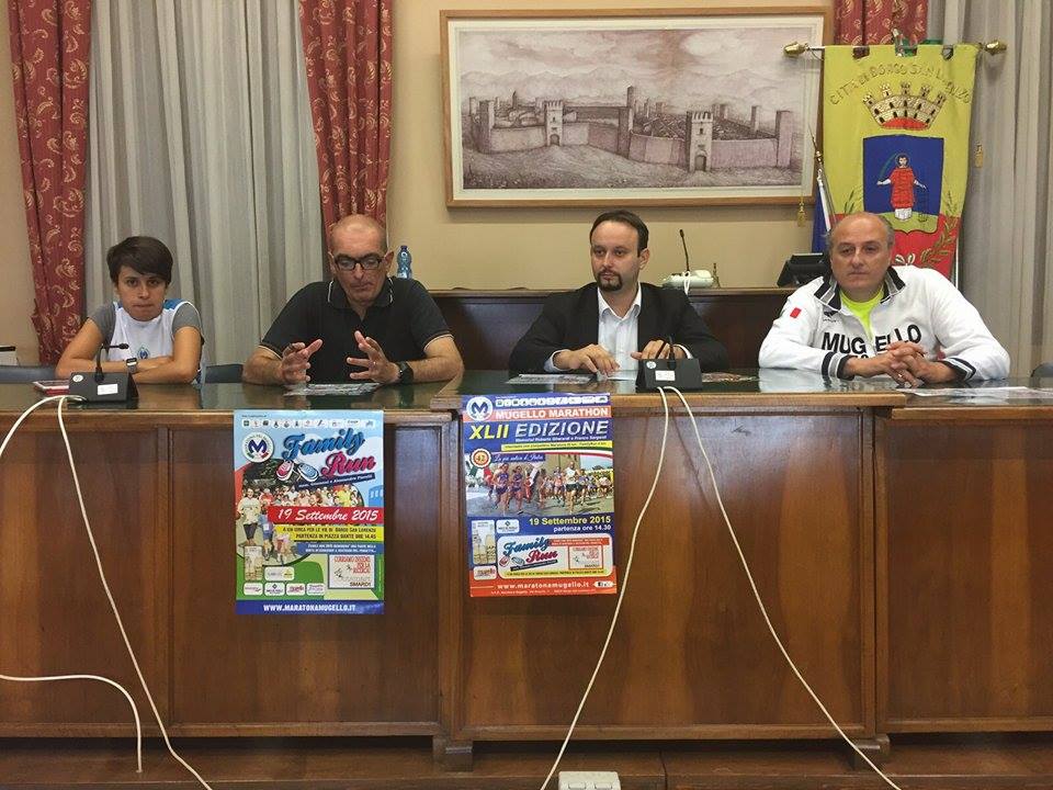 conferenza stampa con il sindaco Paolo Omoboni, il presidente del Comitato organizzatore Gabriele Sargenti e il Dt della Martona del Mugello Luca Panichi
