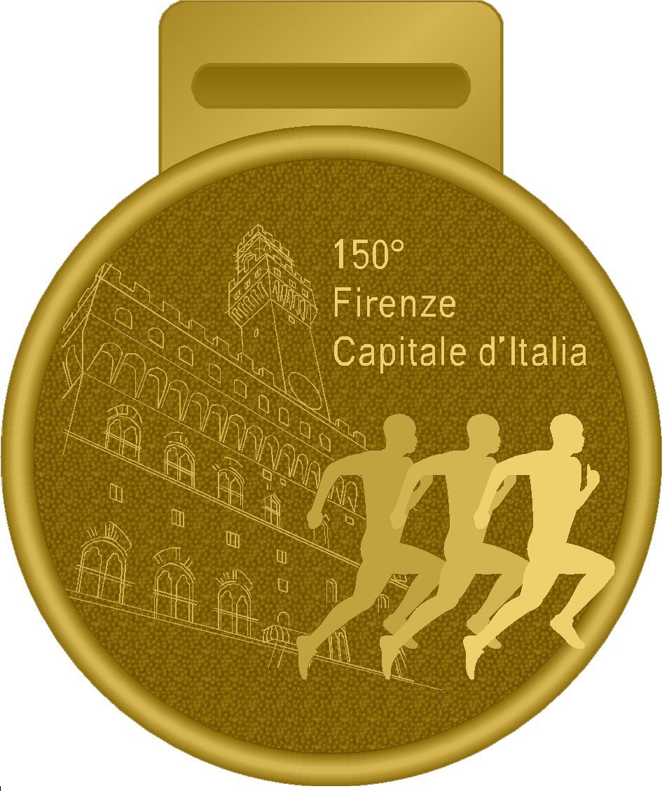 Medaglia per i 150 anni di Firenze Capitale