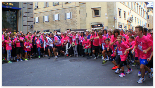 Partenza di Corri la Vita 2015 (foto Antonello Serino - Met)