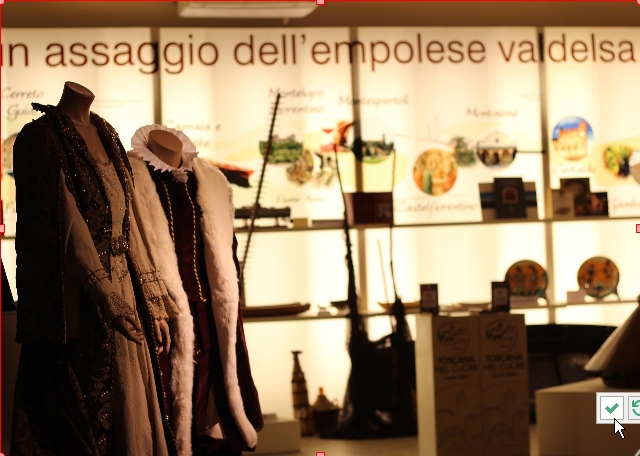 Stand 'Toscana nel cuore' a Fuori Expo