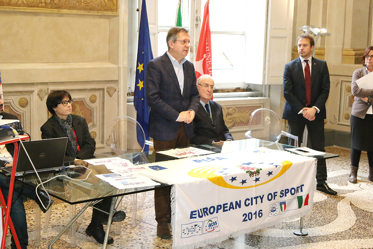 Pisa citta' europea dello sport
