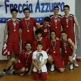 La squadra under 20 del Montemurlo Basket