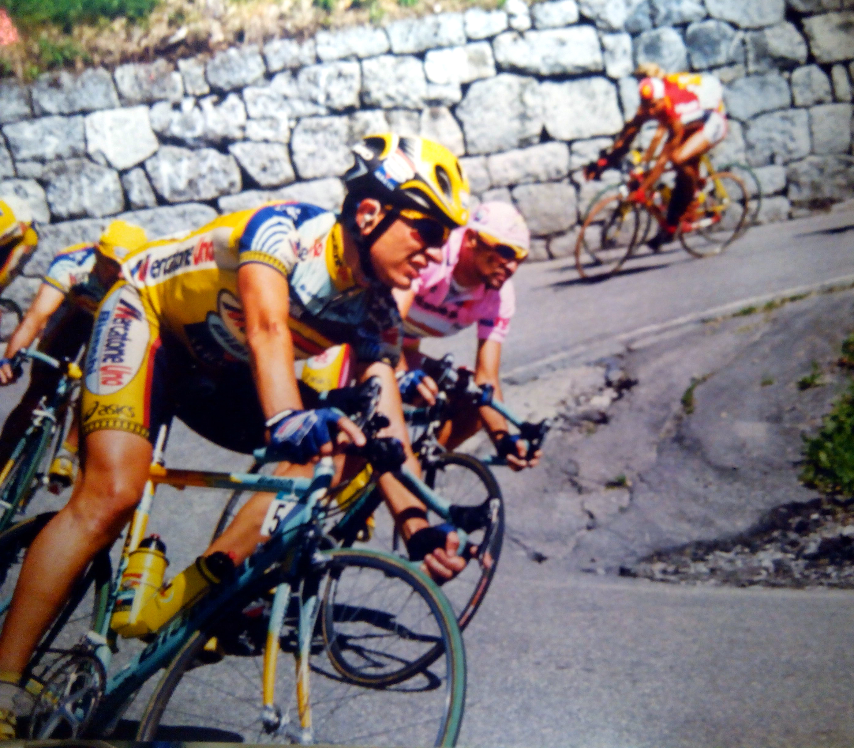 Simone Borgheresi e Marco Pantani