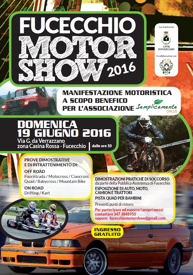 Locandina Motor show 2016