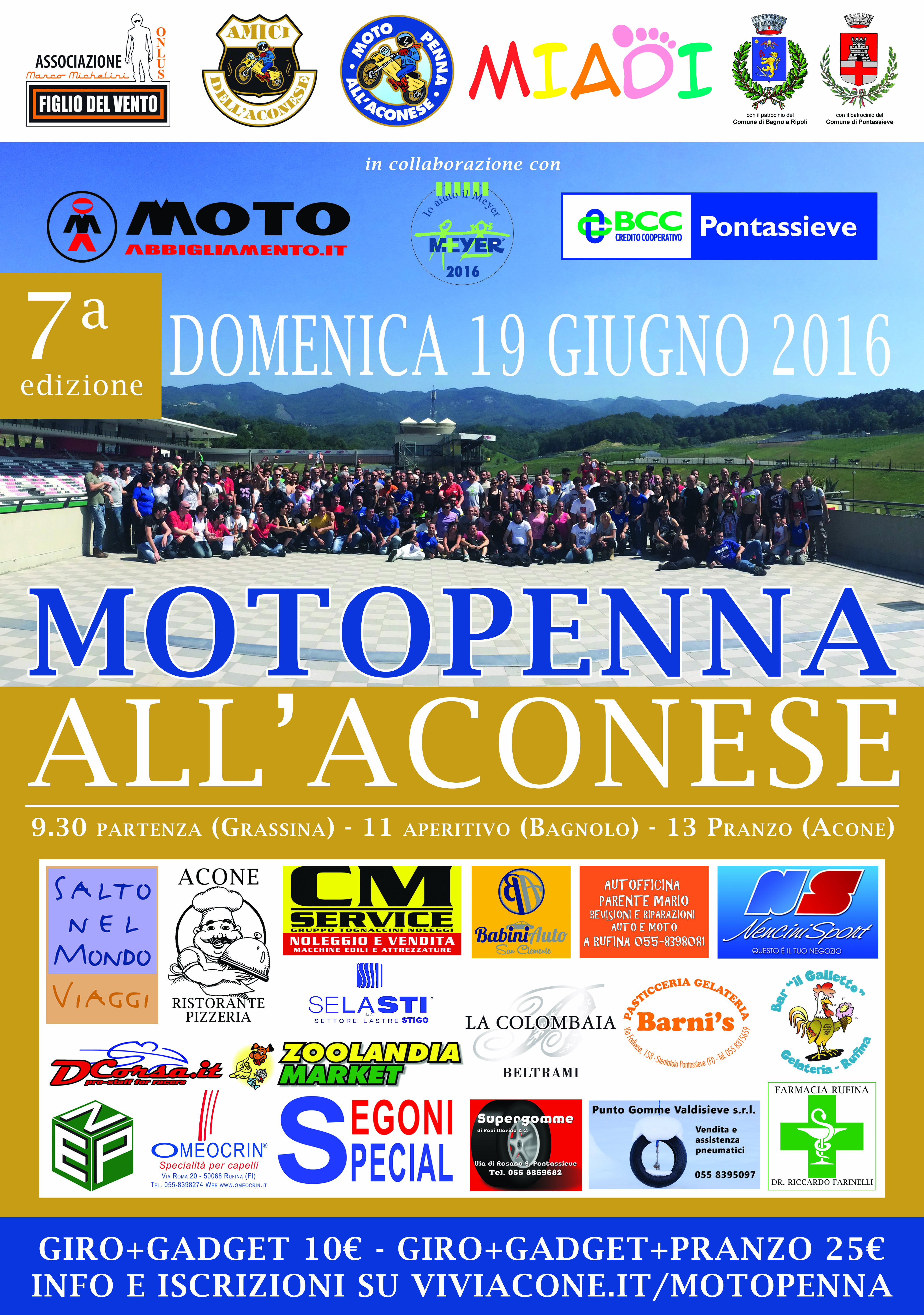 Motopenna all'Aconese