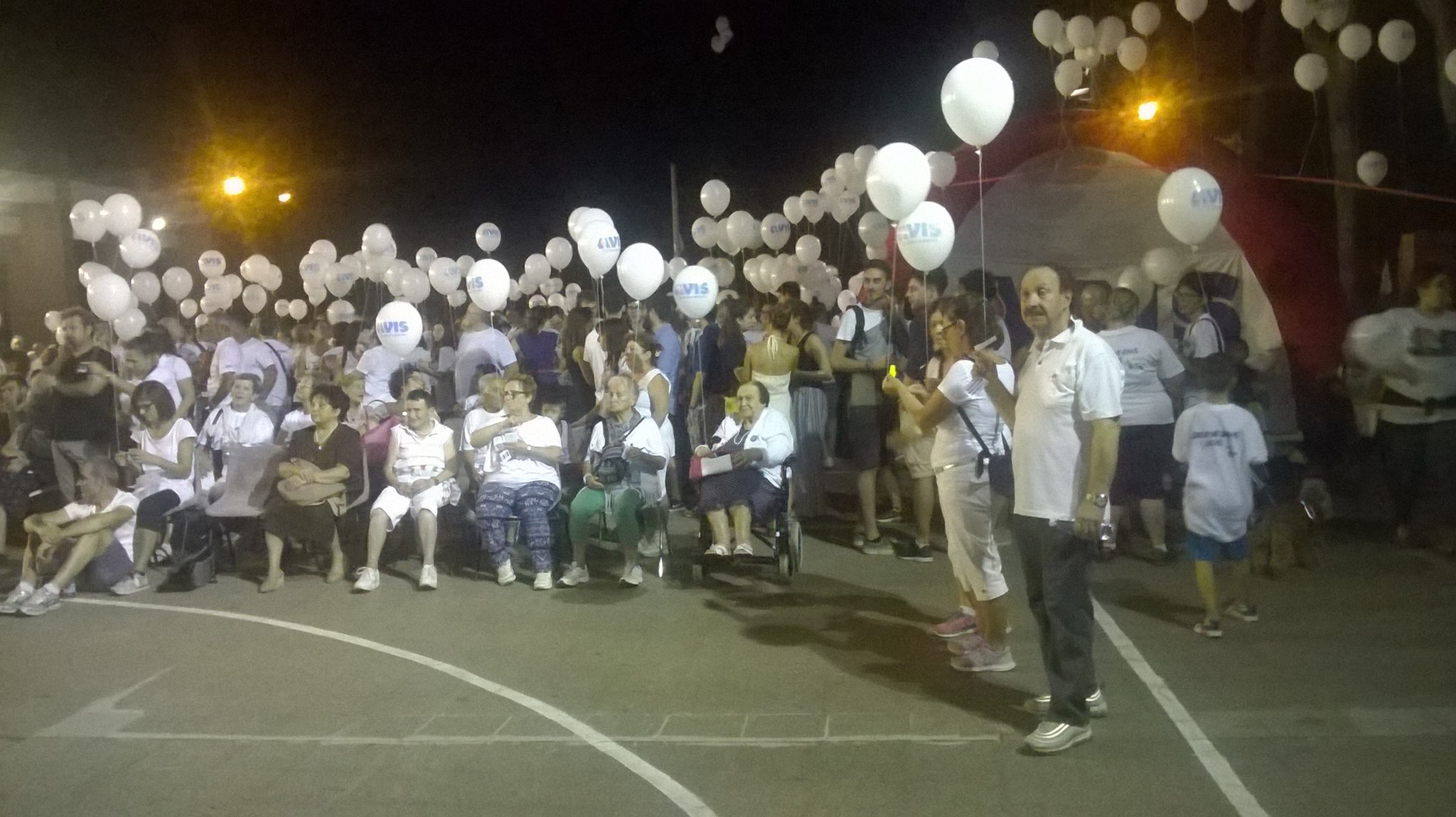 500 palloncini hanno volato per  Avis