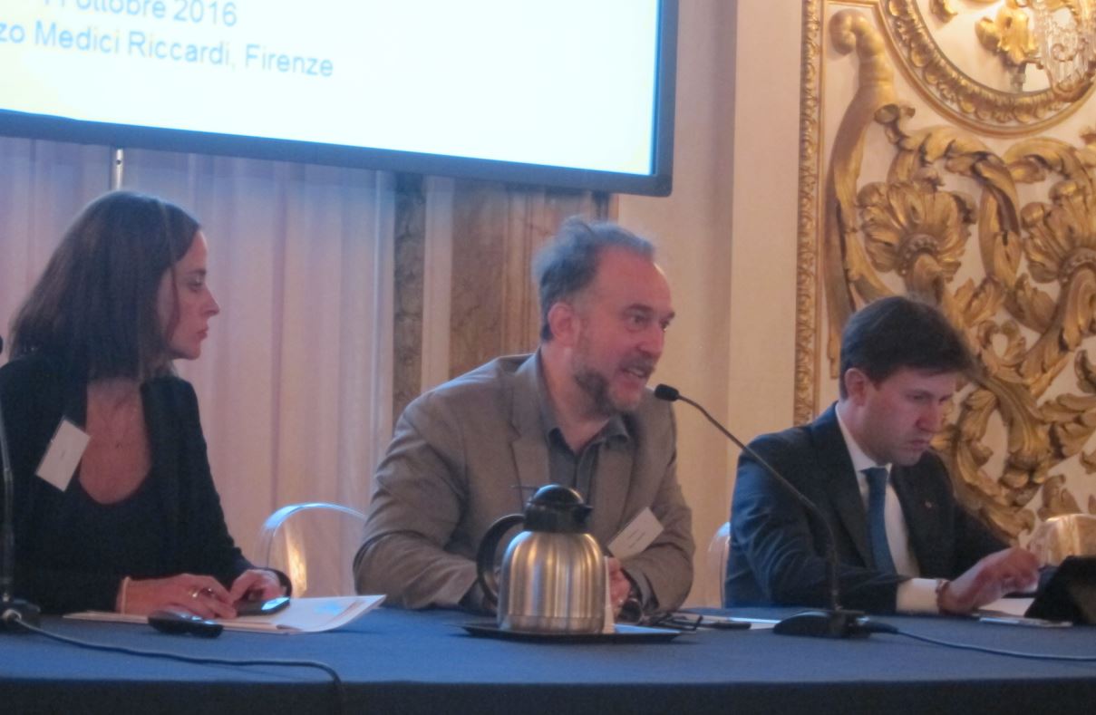 Pietro Rubellini e Dario Nardella alla presentazione della ricerca sul Piano strategico metropolitano
