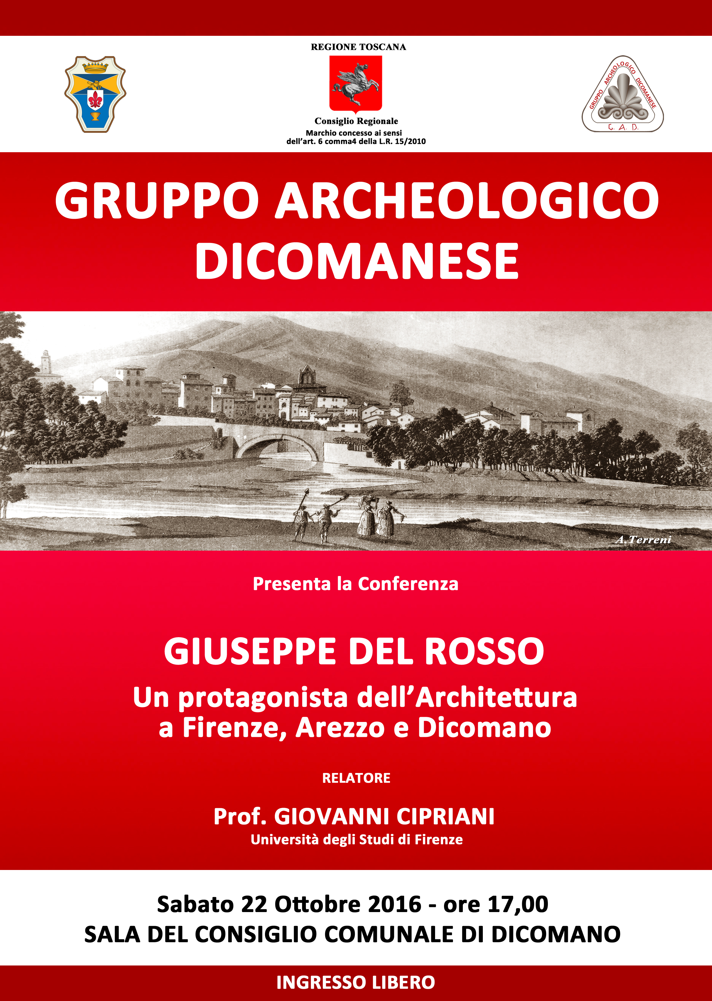 Giuseppe Del Rosso: una conferenza del prof. Giovanni Cipriani 