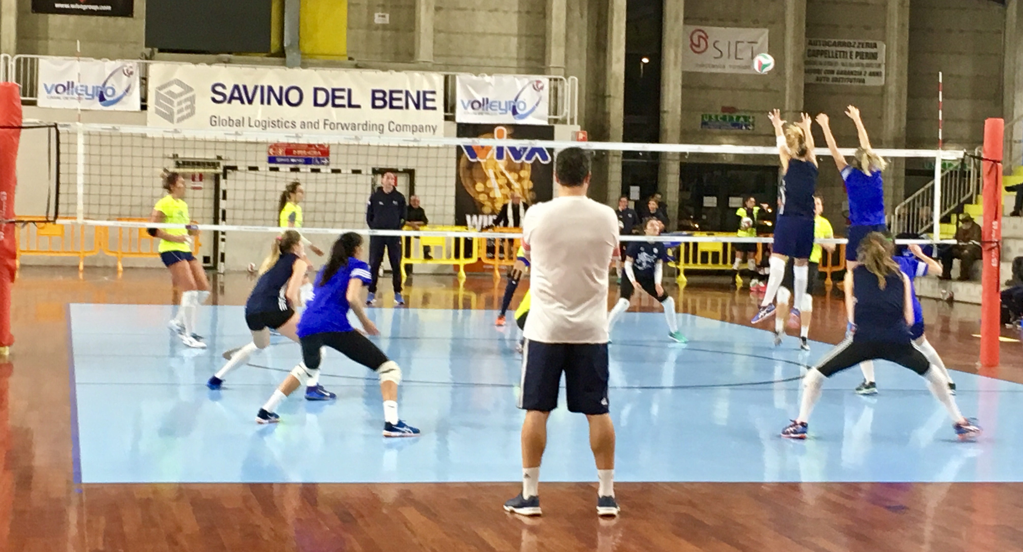 Savino Del Bene Volley- derby di allenamento (Fonte foto comunicato Savino)