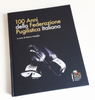 Copertina del libro 'Cento anni della Federazione Pugilistica Italiana'