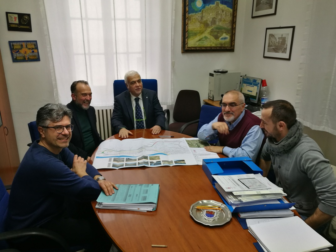 L'incontro a Rignano con il Sindaco Lorenzini e i rappresentanti della Citt Metropolitana