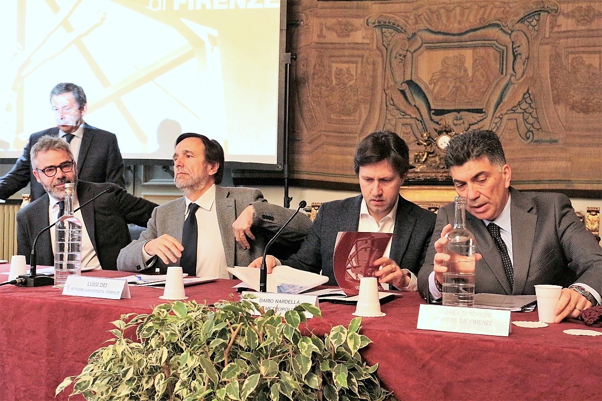Bassilichi, Dei, Nardella e Simoncini (Foto di Antonello Serino, Redazione di Met)