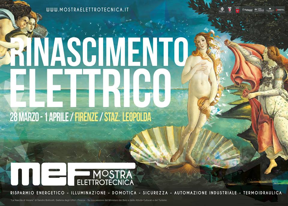 'Rinascimento elettrico' alla Leopolda di Firenze dal 28 marzo al I aprile