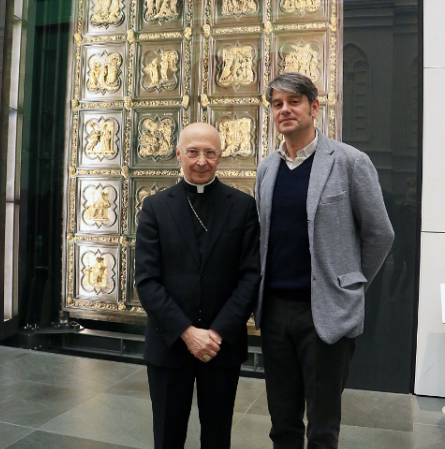 Il cardinale Bagnasco al Museo dell'Opera del Duomo