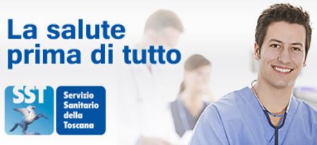 Banner del sitema sanitario della Toscana