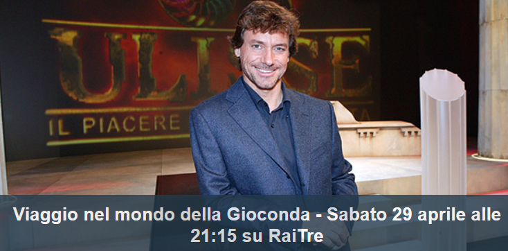 Su Rai3 l'annuncio della puntata di Ulisse su Leonardo e la Gioconda