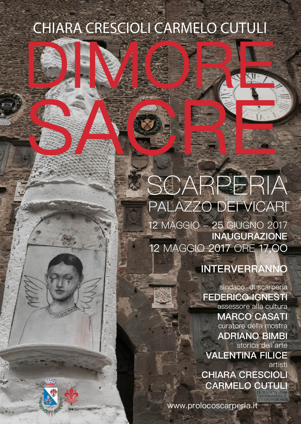 Dimore Sacre, inaugurazione della mostra di scultura a Scarperia