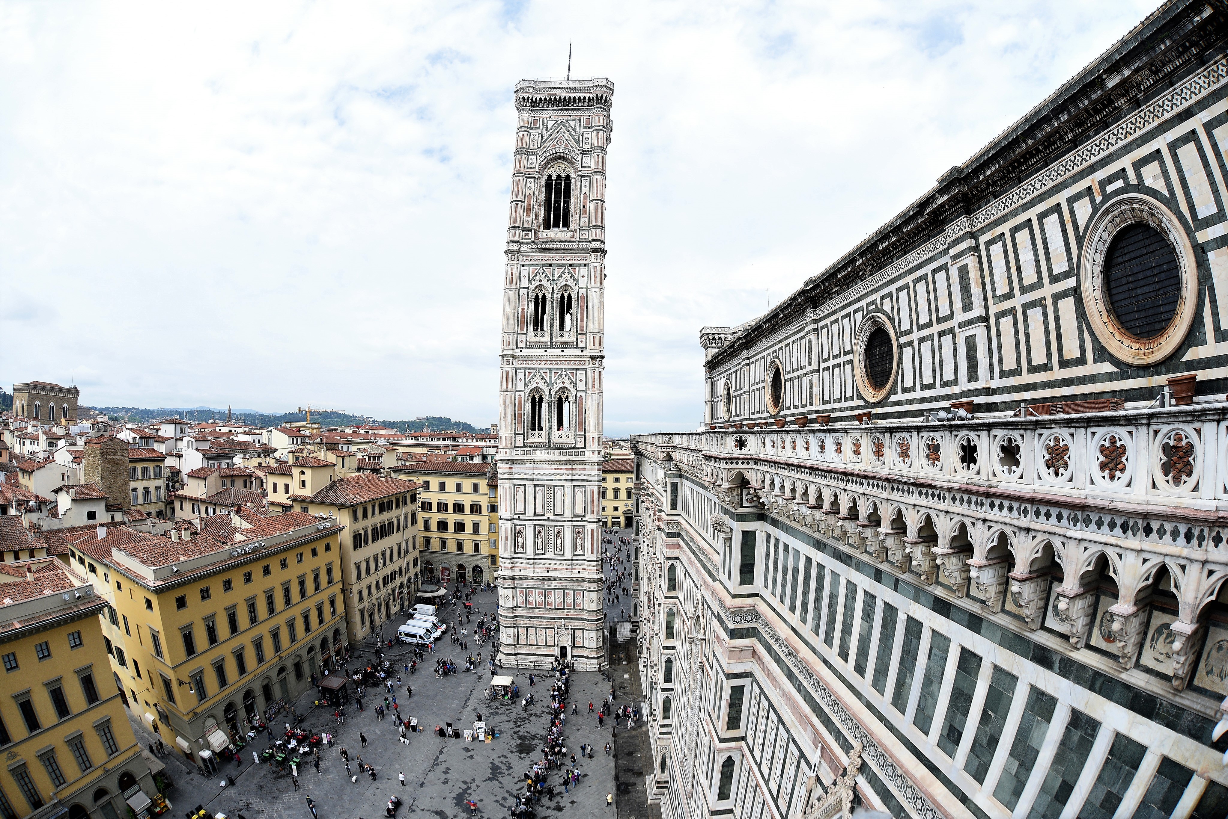 Monitoraggio delle facciate esterne dei monumenti del Duomo di Firenze 