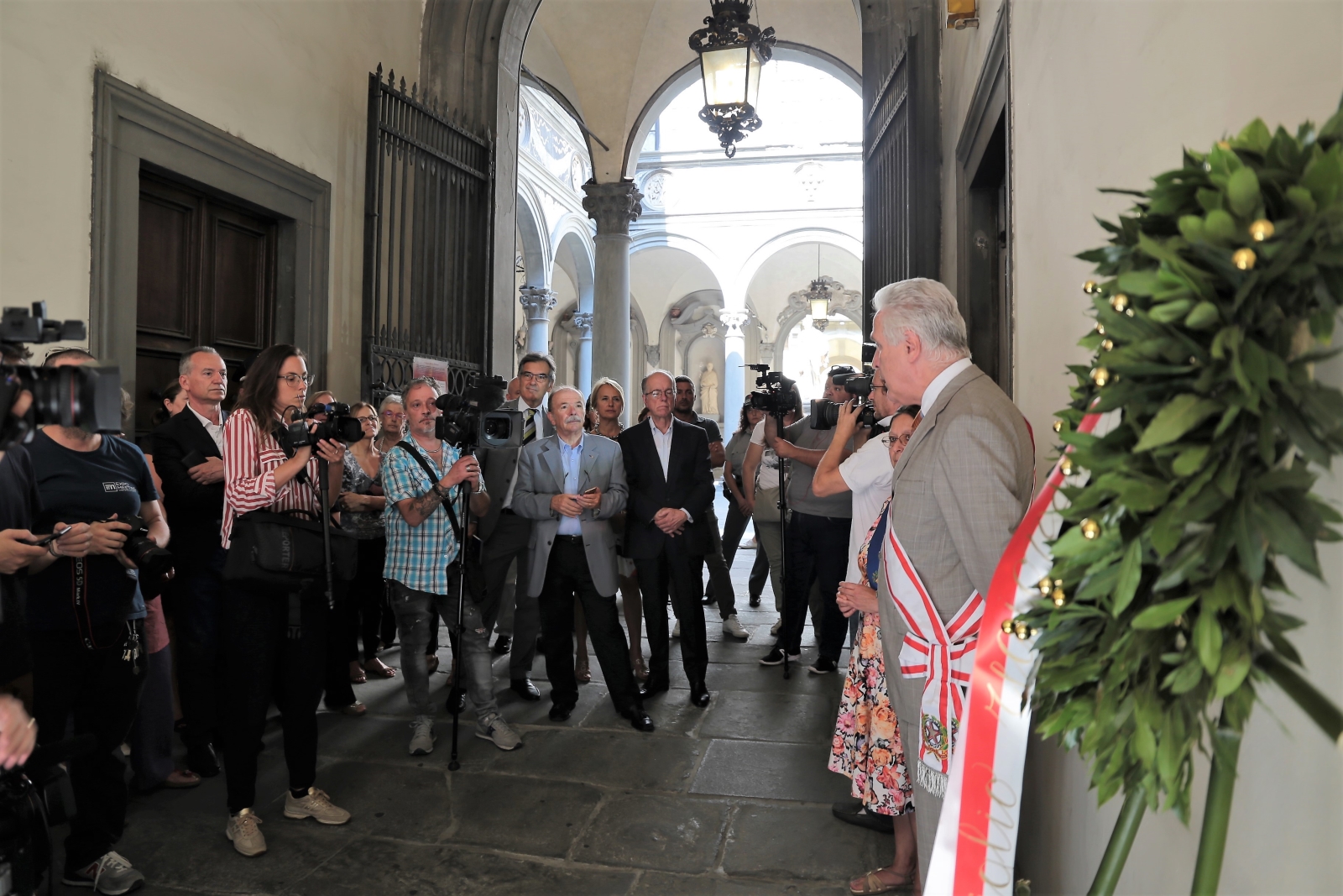 La cerimonia in omaggio di Lelio Lagorio (foto di Antonello Serino, Ufficio Stampa-Redazione di Met)