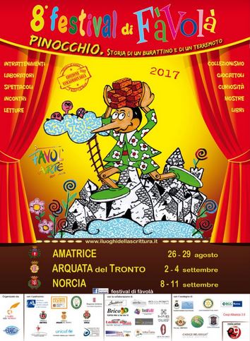 Manifesto del Festival per bambini FaVola'