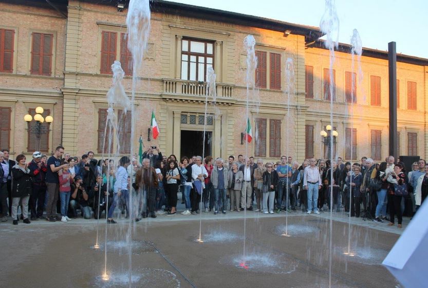 Inaugurazione nuova Piazza della Liberta' a Certaldo