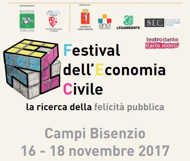 Depliant del Festival dell’Economia Civile