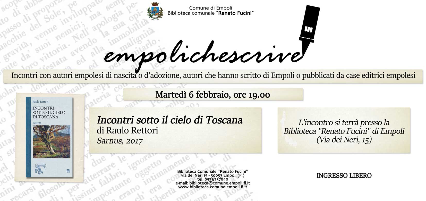 Locandina evento