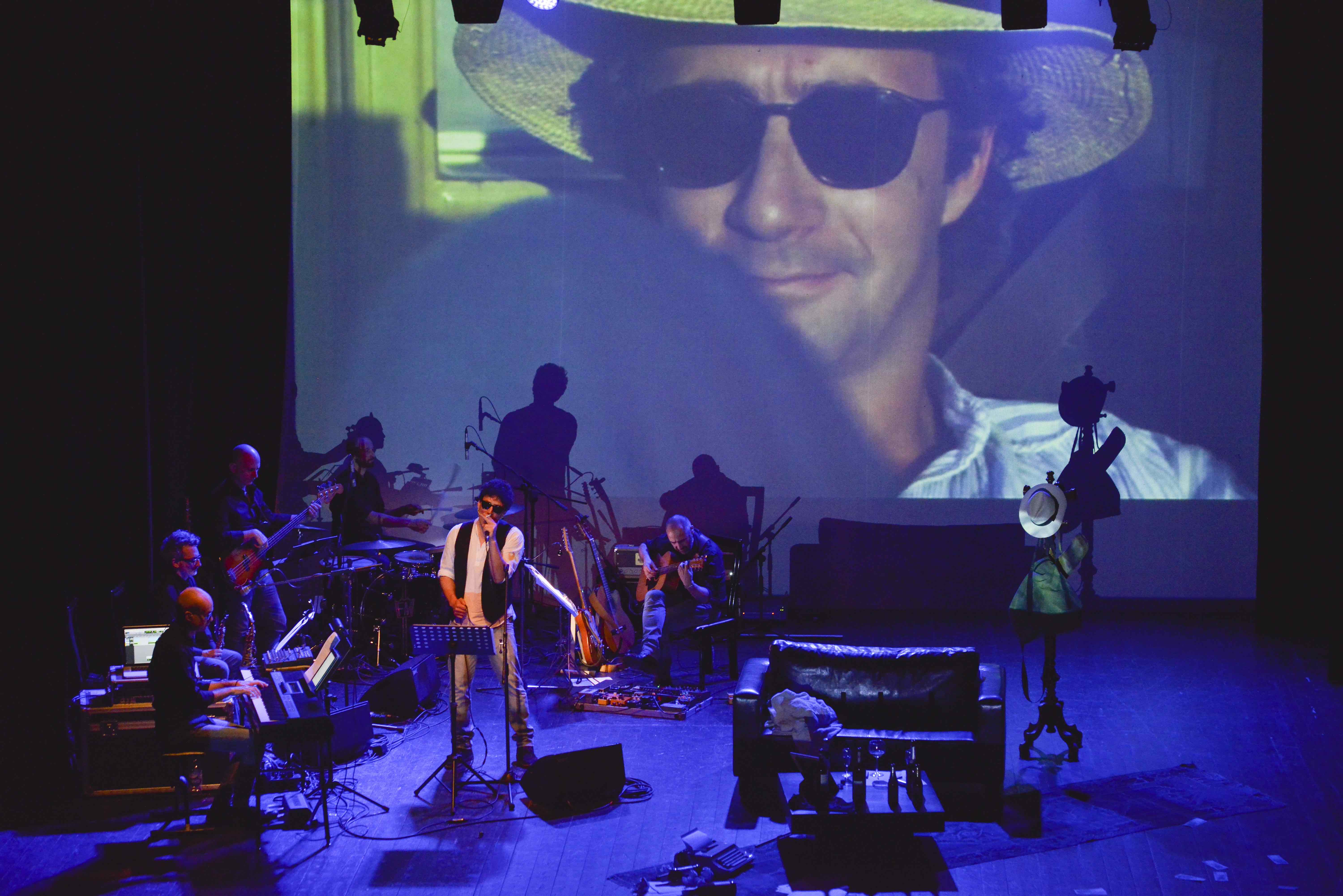 Francesco Nuti. Andata, caduta e ritorno foto Saveria Pardini 