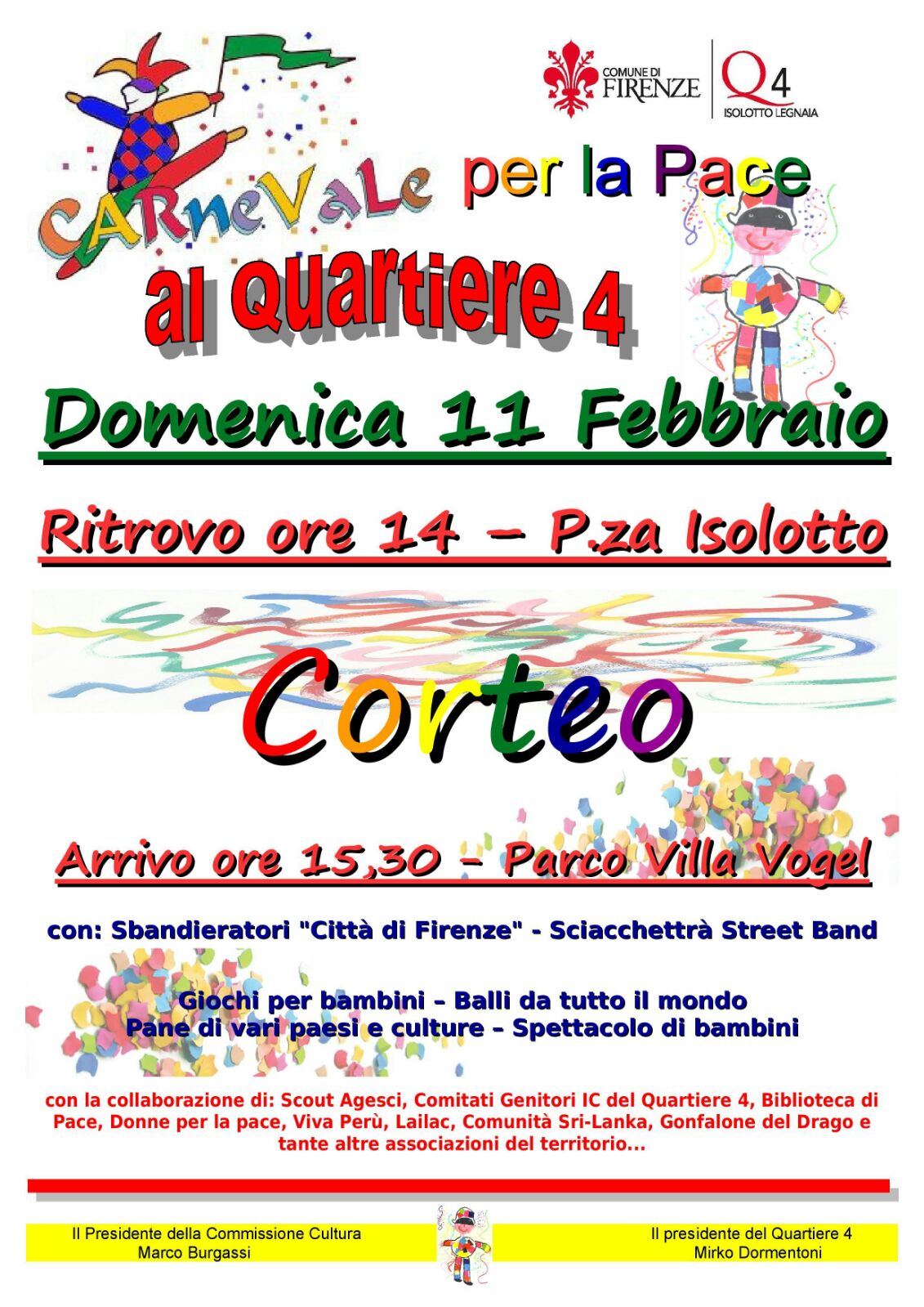 Locandina Carnevale al Q4