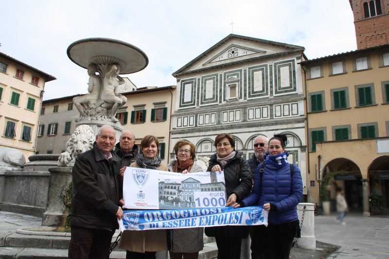 assegno unione clubs azzurri per fontana pampaloni piazza farinata degli uberti
