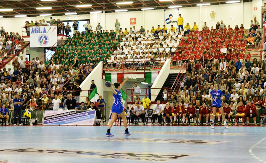 La Nazionale femminile di Pallamano a Tavarnelle (fonte foto Federazione Italiana Giuco Handball)