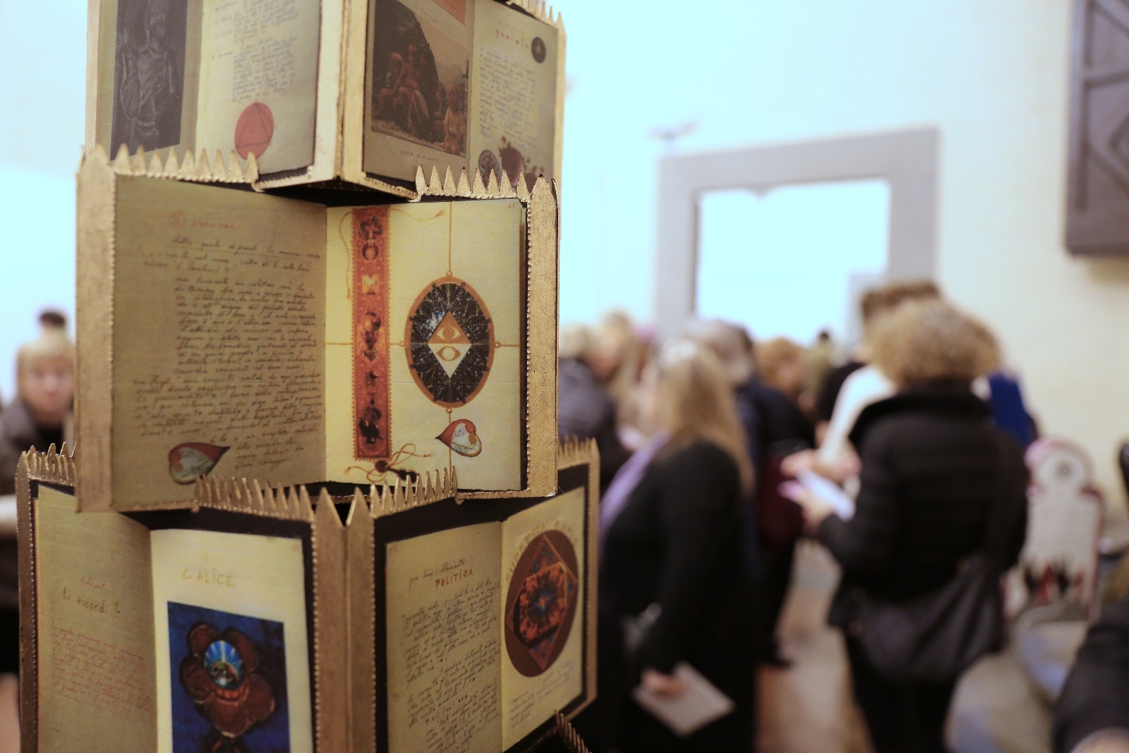 La mostra 'Libro d'artista' in Palazzo Medici Riccardi (foto di Antonello Serino, Ufficio Stampa - Redazione di Met)