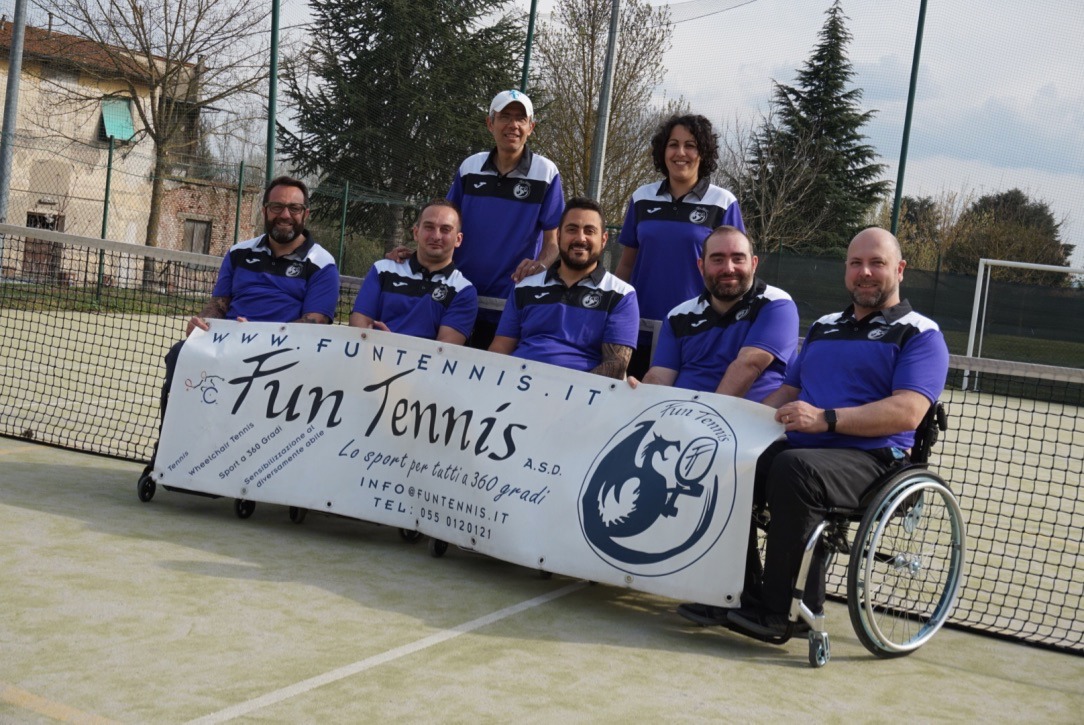 Wheelchair tennis – torneo H-Integrato (fonte foto comunicato stampa)