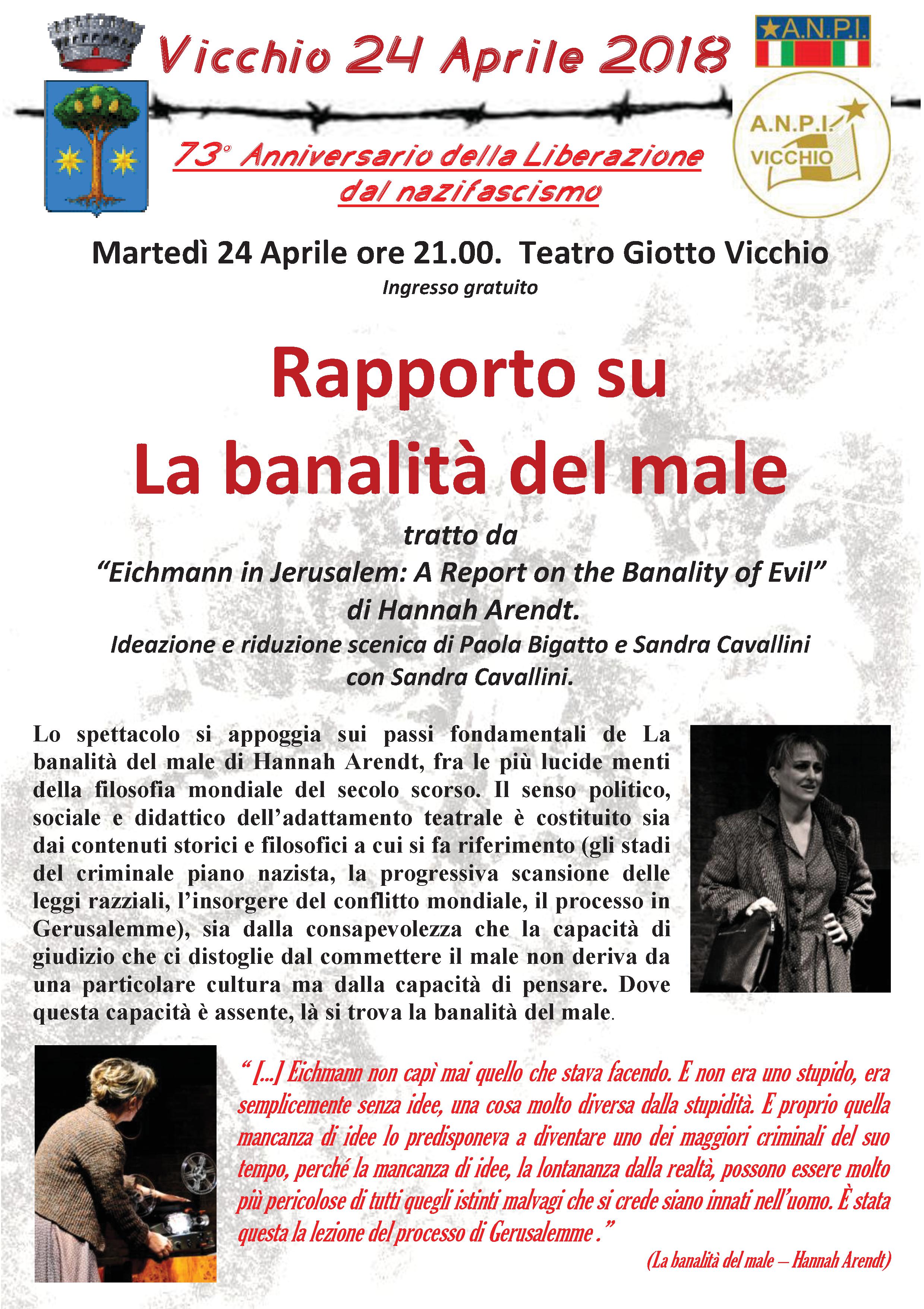 La Banalità Del Male Riassunto Per Capitoli