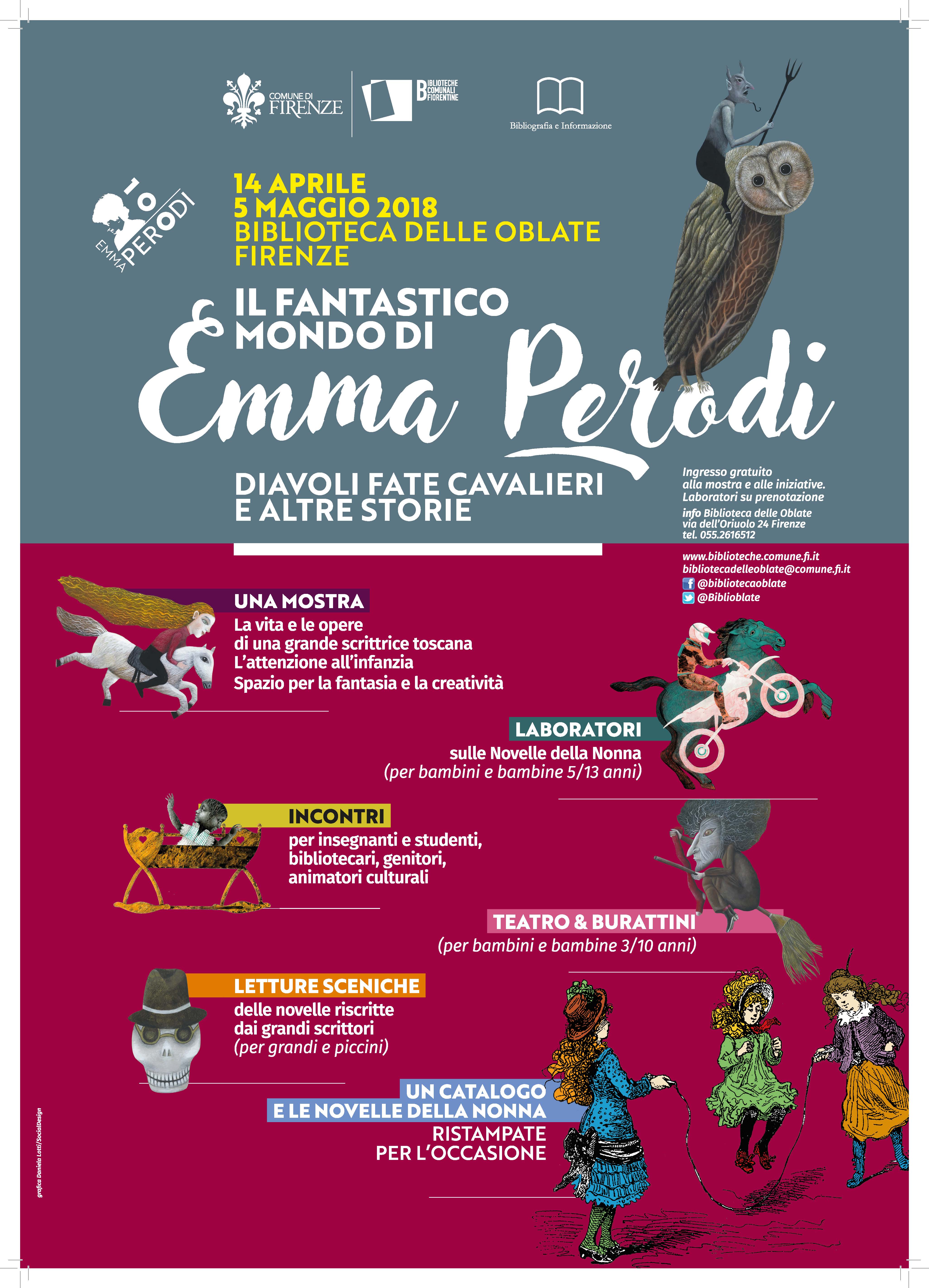 Locandina mostra Emma Perodi