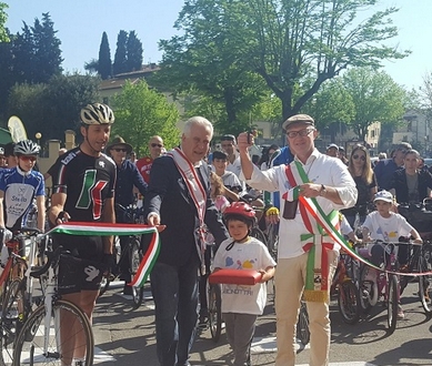 Inaugurazione nuova pista ciclabile a Fucecchio