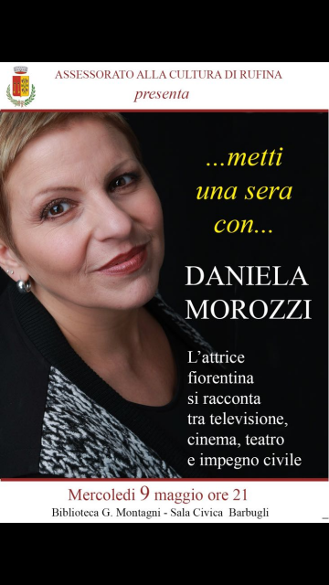 Daniela Morozzi (fonte foto comune di Rufina)