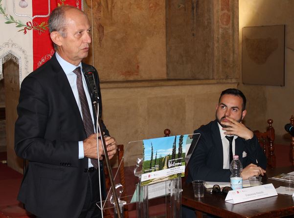  L'assessore regionale Stefano Ciuoffo ed il sindaco Giacomo Cucini