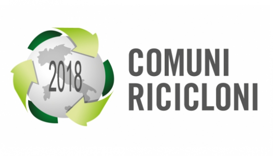 Logo iniziativa Comuni Ricicloni 2018 