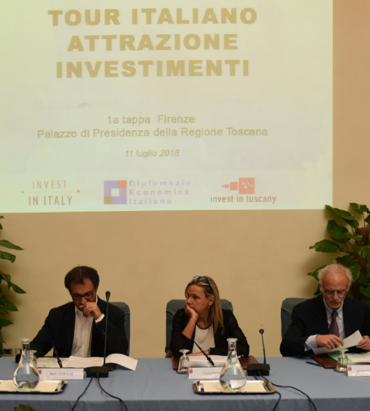Tour Italiano attrazione investimenti (Fonte Foto RT)