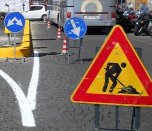 Cartelli lavori stradali