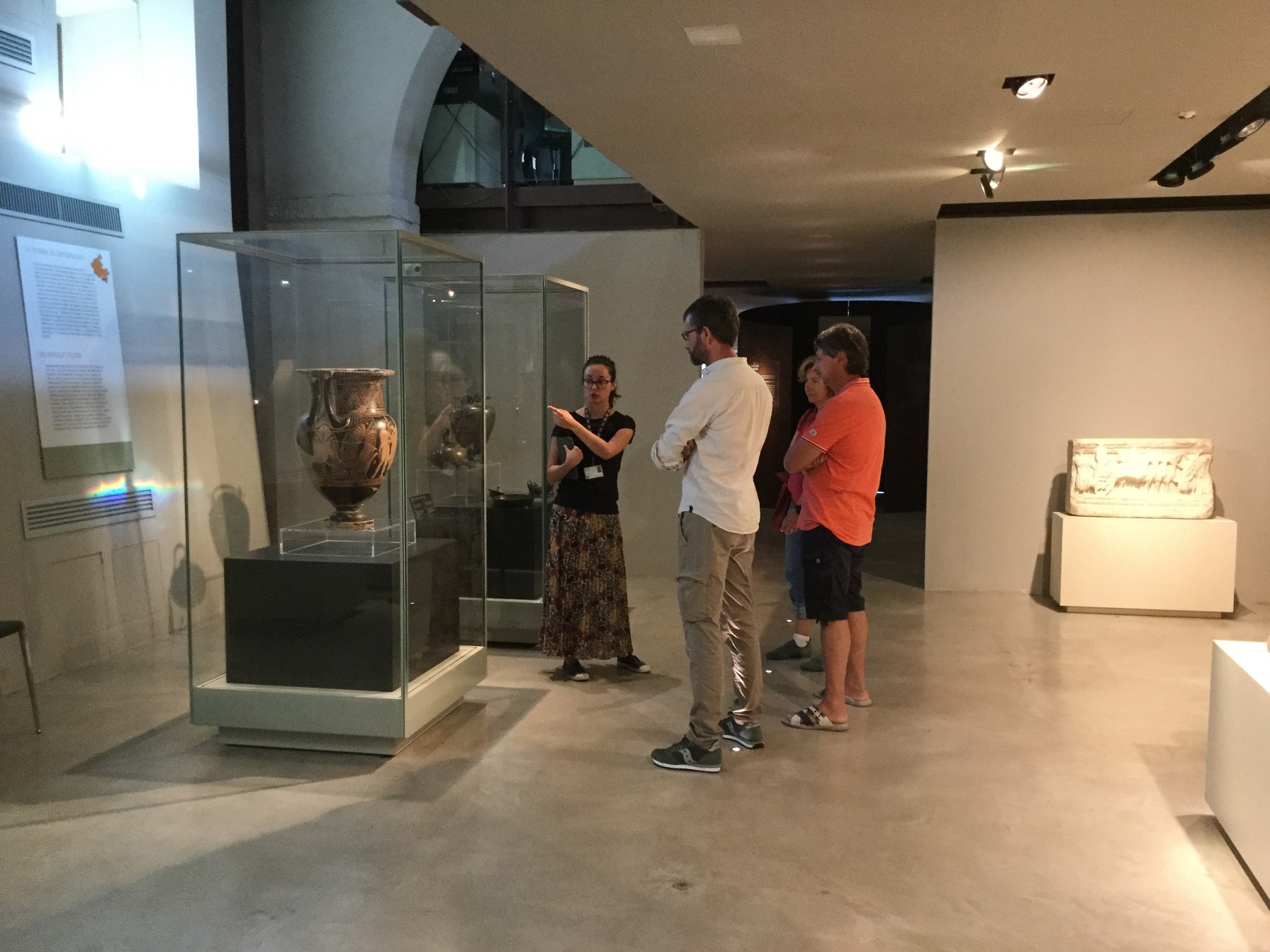 Museo archeologico di Artimino Interno
