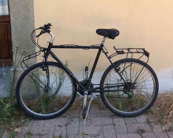 Una delle biciclette rubate e in cerca di proprietario
