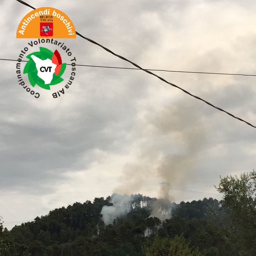Incendi ad Altopascio, Camaiore e Cantagrillo 